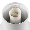 SLV Lampe de table VARYT rond, sans abat-jour E14, blanche gradable