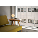 SLV Lampe de table VARYT rond, sans abat-jour E14, blanche gradable