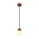 SLV Luminaire à suspension VARYT sans abat-jour E14 IP20, gradable
