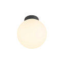Luminaire de plafond SUN 20 rond E27 IP20, noir gradable