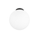 SLV Luminaire de plafond SUN 30 rond E27 IP20, noir gradable
