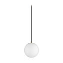 SLV Luminaire à suspension SUN 30 avec câble ouvert, en forme de boule E27 IP20, gradable