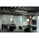 SLV Luminaire à suspension SUN 30 avec câble ouvert, en forme de boule E27 IP20, gradable