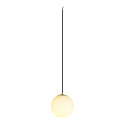 Luminaire à suspension SUN 20 avec câble ouvert, en forme de boule E27 IP20, gradable