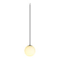 Luminaire à suspension SUN 20 avec câble ouvert, en forme de boule E27 IP20, gradable