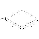 SLV 1-phase cover CEILING SIGHT COVER mechanical, black