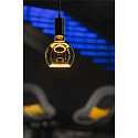 Segula Ampoule � filament FLOATING GLOBE 125 - SMOKEY BLACK- PHASE G125 terne E27 6W 220lm 1900K 330� gradable