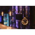 Segula Lampe LED GLOBE 125 2X SLANTING SOFT CURVE - SMOKEY - PHASE G125 terne E27 8W 400lm 1900K 330� CRI 90-100 gradable