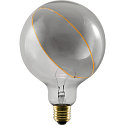 Segula Lampe LED ILLUSION GLOBE 125 SLANTING TOP - SMOKEY - PHASE G125 terne E27 5W 350lm 2200K 330� CRI 90-100 gradable