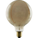 Segula Lampe LED ILLUSION GLOBE 125 CRESCENT SLANTING - SMOKEY - PHASE G125 terne E27 6W 310lm 1900K 330� CRI 90-100 gradable