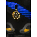 Segula Lampe LED ILLUSION GLOBE 125 CRESCENT SLANTING - SMOKEY - PHASE G125 terne E27 6W 310lm 1900K 330� CRI 90-100 gradable
