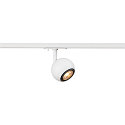 SLV 1-Projecteur monophas� LIGHT EYE� 90 pivotant, rotatif GU10 IP20, blanche gradable
