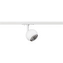 SLV 1-Projecteur monophas� LIGHT EYE� 90 pivotant, rotatif GU10 IP20, blanche gradable