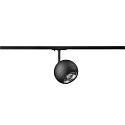 SLV 1-Projecteur monophas� LIGHT EYE� 150 pivotant, rotatif GU10 IP20, noir gradable