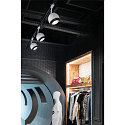 SLV 1-phase spot LIGHT EYE� 150 swivelling, rotatable GU10 IP20, white dimmable