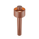SLV Lampadaire d�ext�rieur PHOTONI CYL POLE 75 cylindrique, r�sistant aux chocs E27 IP65, rouille gradable