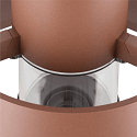 socket luminaire PHOTONI CYL POLE 45 cylindrical, impact resistant E27 IP65