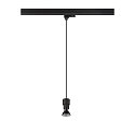 SLV Luminaire suspendu triphas� PURI 2.0 BASIC GU10 IP20, noir gradable