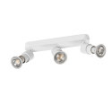 SLV Applique et plafonnier PURI 2.0 BASIC LONG rond, langue GU10 IP20, blanche gradable