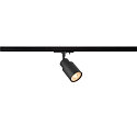 1-Projecteur monophas� PURI 2.0 - TUBE cylindrique, r�glable GU10 IP20, noir gradable