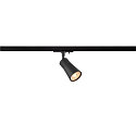 1-Projecteur monophas� PURI 2.0 - CONE r�glable, conique GU10 IP20, noir gradable