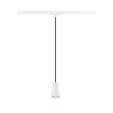 1- Luminaire � suspension monophas� PURI 2.0 - CONE conique GU10 IP20, blanche gradable