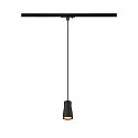1- Luminaire � suspension monophas� PURI 2.0 - DOME semi-circulaire GU10 IP20, noir gradable