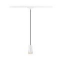 1- Luminaire � suspension monophas� PURI 2.0 - DOME semi-circulaire GU10 IP20, blanche gradable