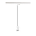 SLV Luminaire suspendu triphas� PURI 2.0 - CONE conique GU10 IP20, blanche gradable