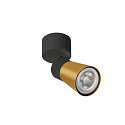 SLV Applique et plafonnier PURI 2.0 - CONE GU10 IP20, or, noir gradable