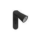 SLV Applique et plafonnier PURI 2.0 - CONE angulaire, avec interrupteur GU10 IP20, noir gradable