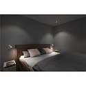 SLV wall and ceiling luminaire PURI 2.0 - CONE square, with switch GU10 IP20, white dimmable
