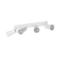 SLV wall and ceiling luminaire PURI 2.0 - DOME 4 flames, long GU10 IP20, white dimmable