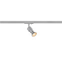 1-Projecteur monophas� PURI 2.0 BASIC pivotant, rotatif GU10 IP20, gris gradable