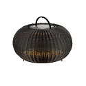 SLV Lampadaire solaire ADEGAN FLAT IP65, noir gradable