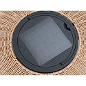 SLV Lampadaire solaire ADEGAN FLAT IP65, marron gradable