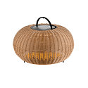 SLV Lampadaire solaire ADEGAN FLAT IP65, marron gradable