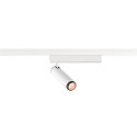SLV 1-Projecteur monophasé GRIP! S PHASE DTW pivotant, pour VDU, Dim-To-Warm IP20, blanche gradable