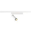 SLV 1-Projecteur monophasé GRIP! S PHASE DTW pivotant, pour VDU, Dim-To-Warm IP20, blanche gradable