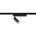 SLV 1-Projecteur monophasé GRIP! S PHASE DTW pivotant, pour VDU, Dim-To-Warm IP20, noir gradable
