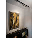 SLV track spot GRIP! S 48V DALI DTW swivelling, for VDU workstation, DALI controllable, Dim-To-Warm IP20, black dimmable