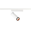 SLV 1-Projecteur monophasé GRIP! M PHASE DTW pivotant, pour VDU, Dim-To-Warm IP20, blanche gradable