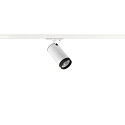 1-Projecteur monophasé GRIP! L GU10 pivotant, rotatif GU10 IP20, bronze gradable