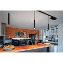 SLV pendant luminaire GRIP! S 48V DALI for VDU workstation, DALI controllable IP20, black dimmable