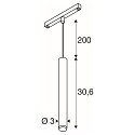 Luminaire � suspension GRIP! S 48V DALI pour VDU, contr�lable par DALI IP20, bronze, mat gradable