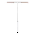 SLV Luminaire à suspension GRIP! S 48V DALI DTW pour VDU, contrôlable par DALI, Dim-To-Warm IP20, blanche gradable