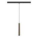 SLV Luminaire à suspension GRIP! S 48V DALI DTW pour VDU, contrôlable par DALI, Dim-To-Warm IP20, bronze, mat gradable