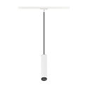 SLV 1- Luminaire à suspension monophasé GRIP! L GU10 GU10 IP20, blanche gradable