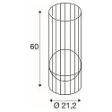 SLV outdoor floor lamp GRID SUN IP44/IP65, black 