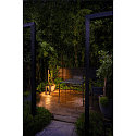 SLV outdoor floor lamp GRID CUBE, anthracite, black 